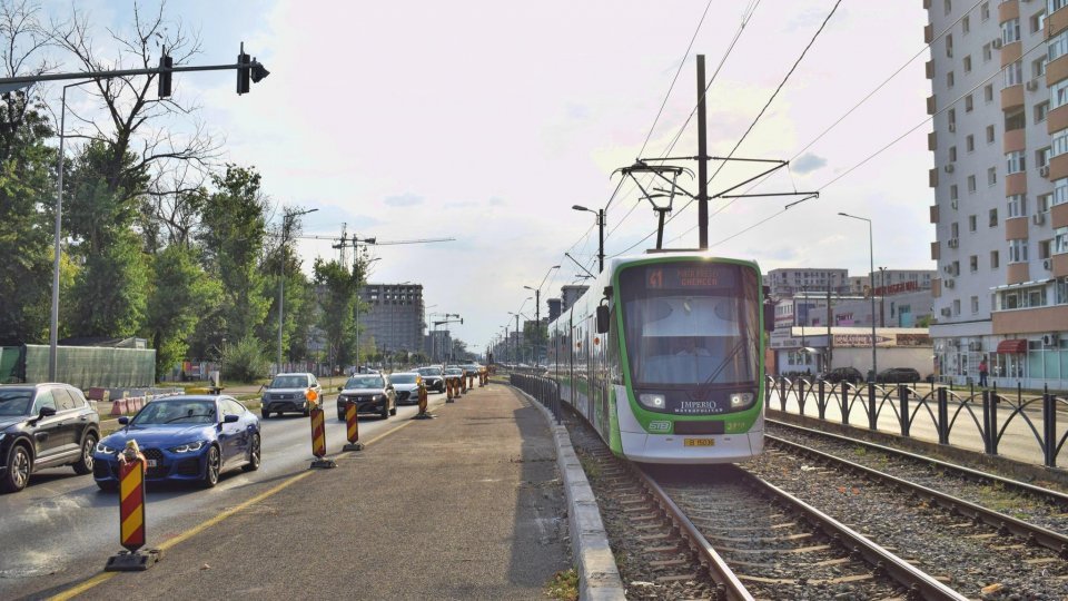 Tramvai fără vatman a parcurs aproape un kilometru prin Arad
