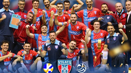 Volei: Steaua, primul trofeu european din istoria echipei masculine