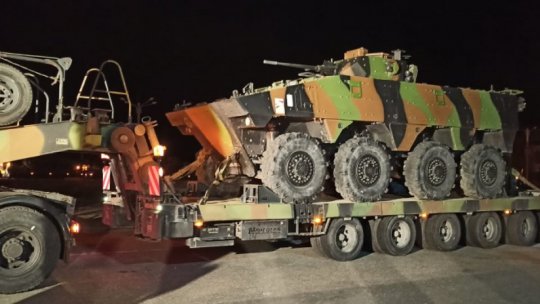 În perioada următoare se vor deplasa pe drumurile publice convoaie de personal şi tehnică militară