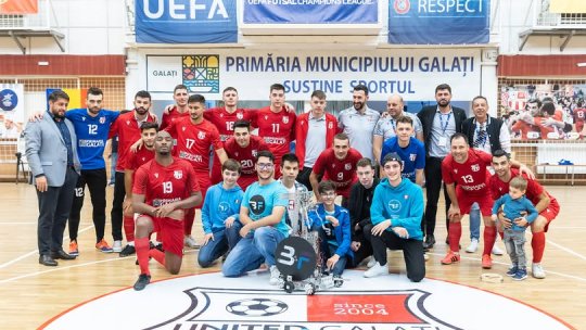 Champions League la Galaţi