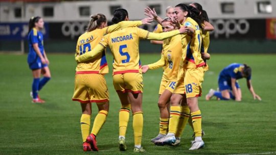 Fotbal feminin | România - Ucraina 1-1, într-un meci amical