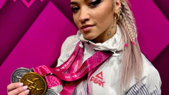 Haltere: Mihaela Cambei, Aur și Argint la Mondiale