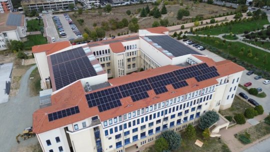 Ovidius University of Constanta produces green energy for its own consumption