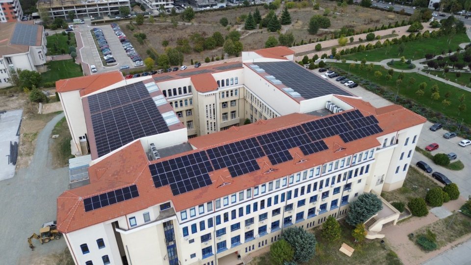 Ovidius University of Constanta produces green energy for its own consumption