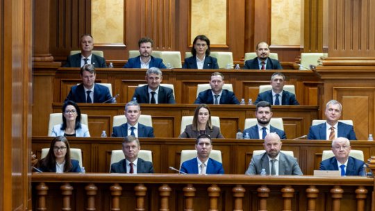 Parlamentul Republicii Moldova a votat guvernul condus de Alexandru Munteanu