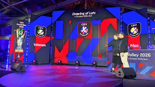 Volei: Naționalele României își află grupele pentru Euro 2026