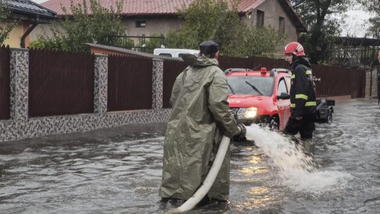 Constanța: Localitatea Siliștea, izolată din cauza acumulărilor mari de apă