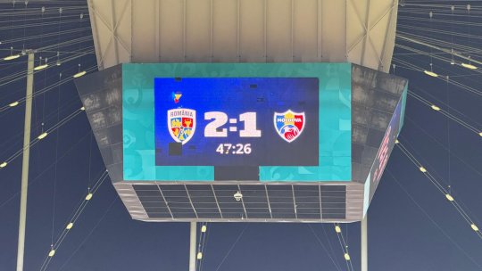 Fotbal. România - Moldova, amical istoric la București