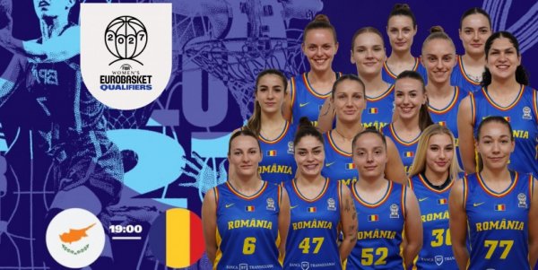 Baschet: debutăm în Cipru în calificările pentru EuroBasket 2027