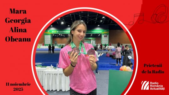 Mara Georgia Alina Obeanu, între #prieteniidelaradio