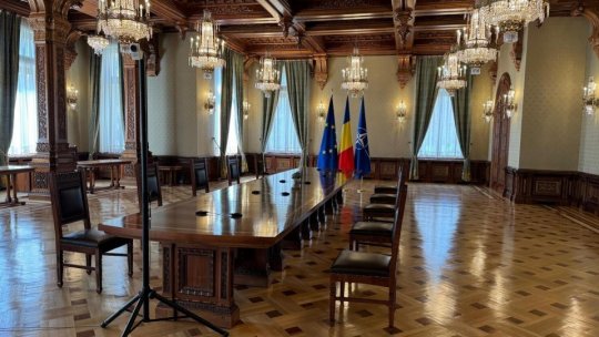 Președintele se întâlnește cu liderii coaliției și cu reprezentanți ai magistraților