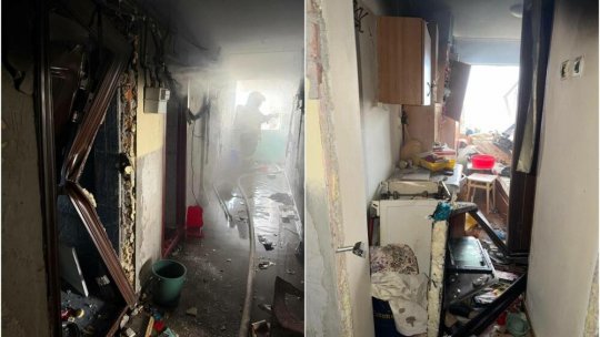 Explozie Balș: Două persoane au suferit arsuri