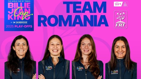 Tenis:România debutează împotriva Noii Zeelande în Billie Jean King Cup!