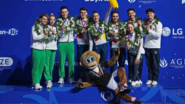 România a câștigat 5 medalii la Europenele de gimnastică aerobică
