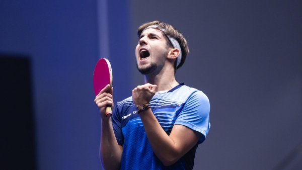 Tenis de masă: Eduard Ionescu, învins la Muscat