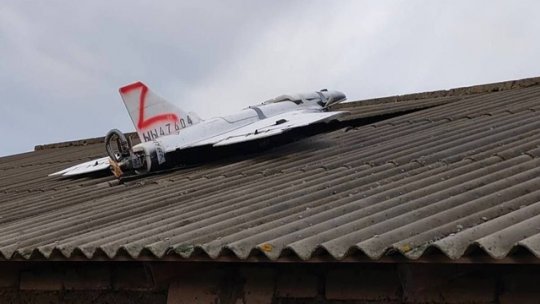R. Moldova: O dronă a căzut pe acoperișul unei case din raionul Floreşti