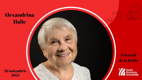 Alexandrina Halic vine la Prietenii de la radio