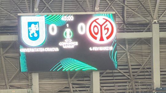 Conference League: LIVE TEXT Univ. Craiova vs Mainz 1-0 repriza secundă
