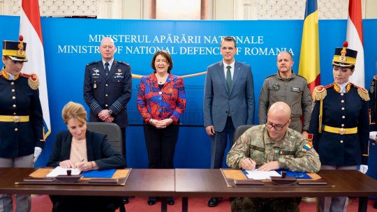 România a semnat contractul pentru achiziția a 18 avioane F-16 din Olanda