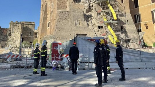 Doliu la Roma după moartea muncitorului român prins sub dărâmături