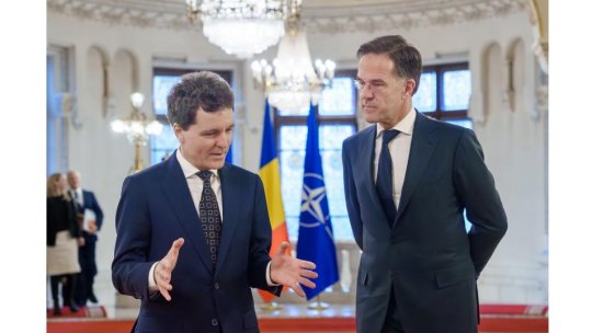 Secretarul general al NATO și președintele României participă la Forumul NATO pentru Industria de Apărare