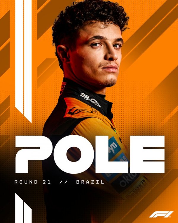 F1: Lando Norris, pole-position în Marele Premiu al Braziliei!
