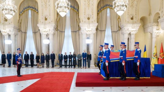 Video/ În direct: Alocuțiunea președintelui la catafalcul domnitorului Grigore Ghica