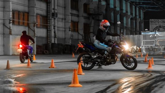 Amendă record pentru un motociclist