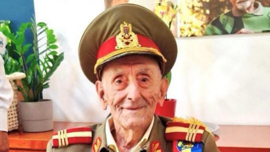 Veteranul de război Vasile Ion Banu a fost decorat de președintele Nicuşor Dan