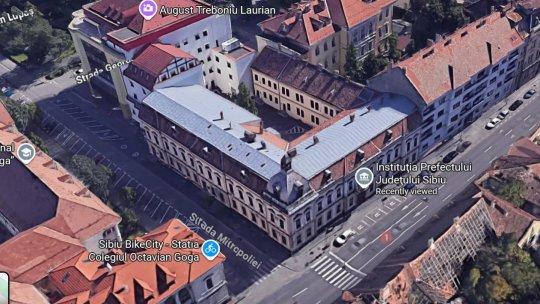 Clădirea Prefecturii Sibiu, evacuată