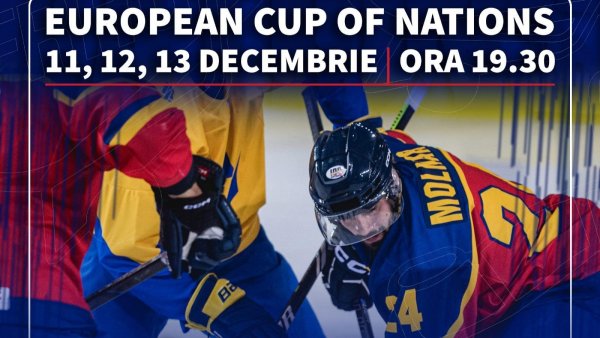 Hochei: România, trei meciuri cu Ucraina, la Berceni Arena, în Cupa Europeană a Naţiunilor