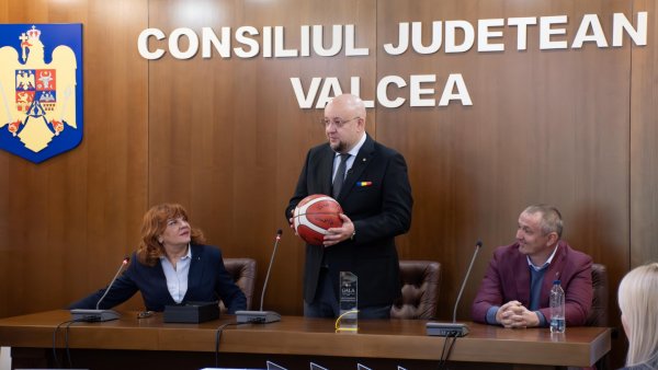 Gala Baschetului Românesc, la Consiliul Județean Vâlcea
