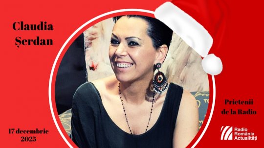 Claudia Șerdan, vocea rock a folkului românesc, vine la Prietenii de la radio