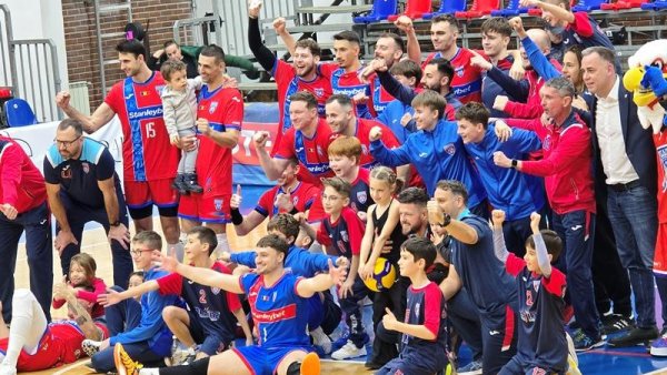 Volei masculin: SCM Zalău continuă parcursul bun în Divizia A1. Steaua câștigă cu Corona Brașov în etapa a 10-a