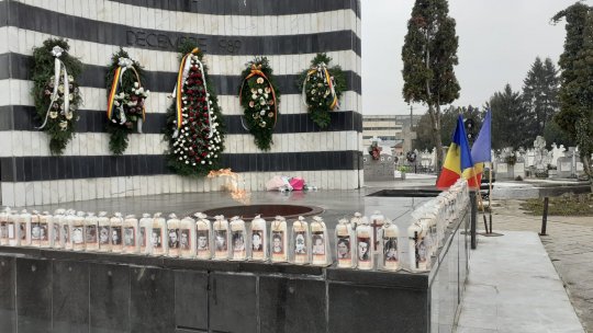 Pelerinaj la monumentele ridicate în Timișoara, în memoria eroilor martiri din decembrie 1989