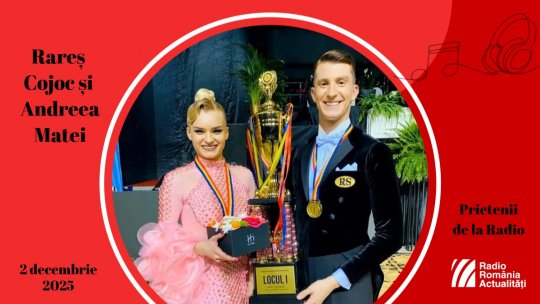 Rareș Cojoc și Andreea Matei, între #prieteniidelaradio