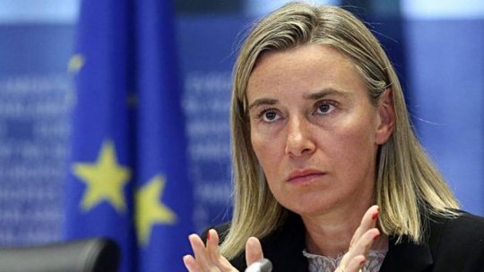 Fosta șefă a diplomației europene, Federica Mogherini, a fost reținută
