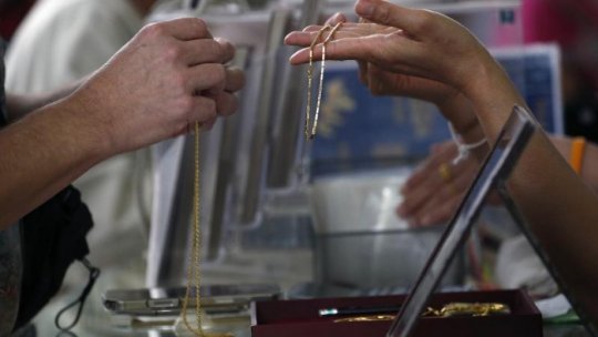 În România, preţul unui gram de aur a ajuns la 604 de lei