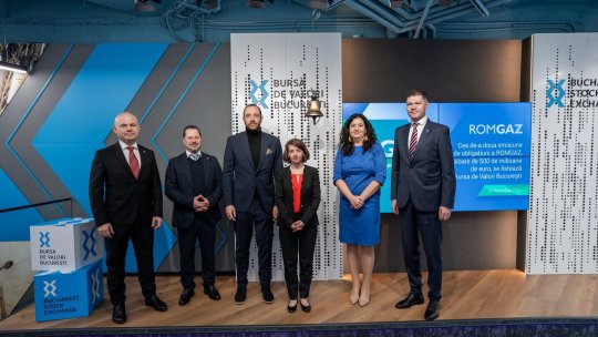 Romgaz a listat cea de-a doua emisiune de obligațiuni la BVB