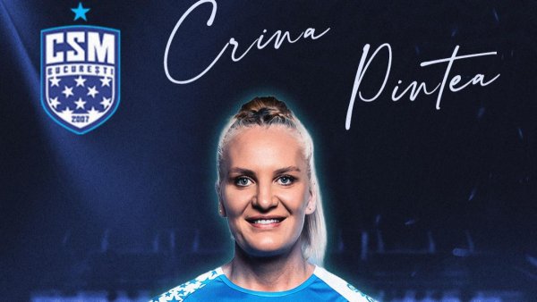 Handbal feminin: Crina Pintea și Emma Friis și-au prelungit contractele cu CSM București