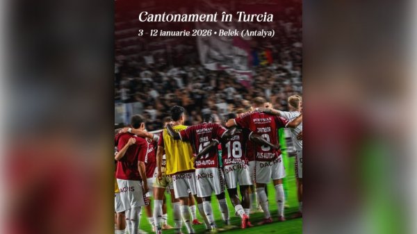 Superliga: Rapid, cantonament în Turcia cu două meciuri amicale