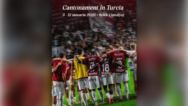 Superliga: Rapid, cantonament în Turcia cu două meciuri amicale