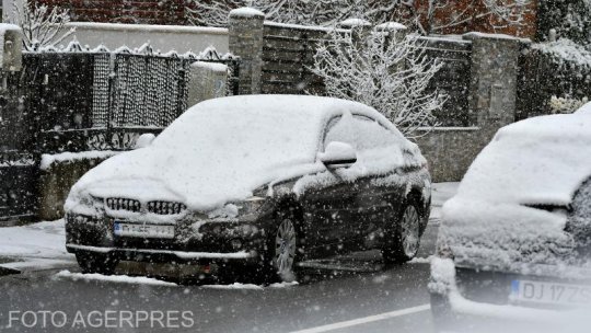 În regiunile sudice, inclusiv în zona capitalei, maximele termice vor fi preponderent negative