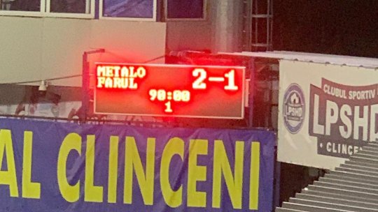 Superliga: Metaloglobus produce supriza la Clinceni