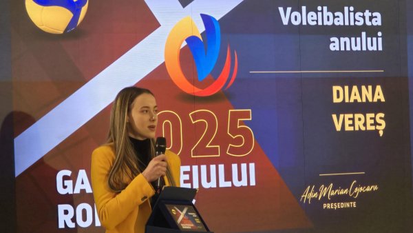 Bela Bartha și Diana Vereș desemnați voleibaliștii anului 2025