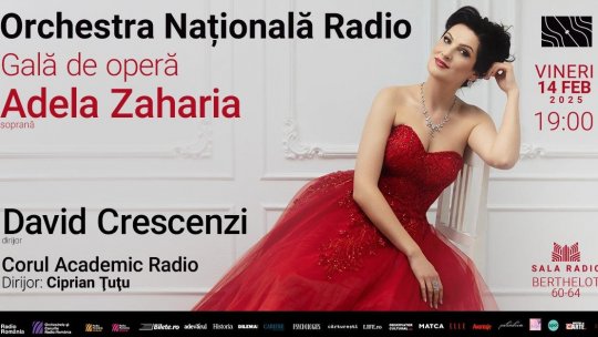 Gală de operă la Sala Radio