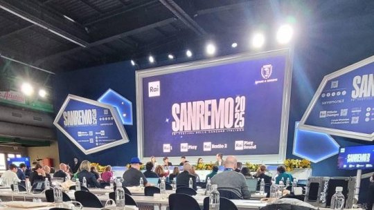 Începe festivalul de muzică de la Sanremo