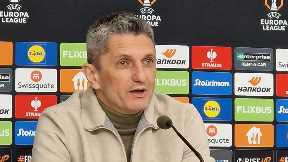 Răzvan Lucescu: "Rezultatul meciului cu FCSB din grupă a fost nedrept. Acum vrem calificarea."