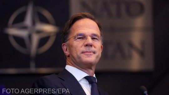 Secretarul general al NATO, Mark Rutte, propune împărţirea echitabilă a ajutoarelor pentru Ucraina între SUA şi UE