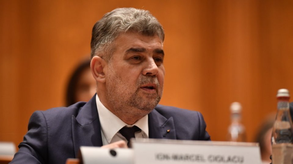 Premierul Marcel Ciolacu apreciază că guvernul nu va cădea în urma moţiunii de cenzură